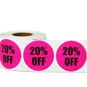Adhesive stickers 100pcs